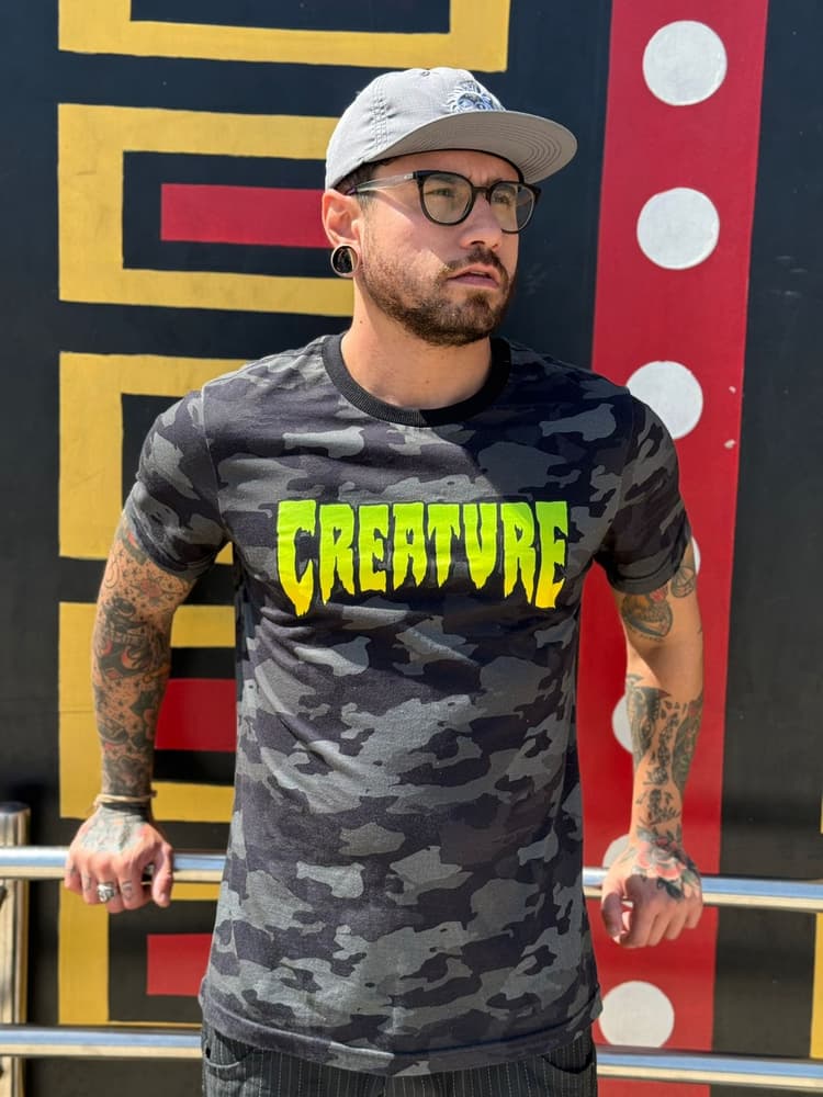 Camiseta Creature exercito