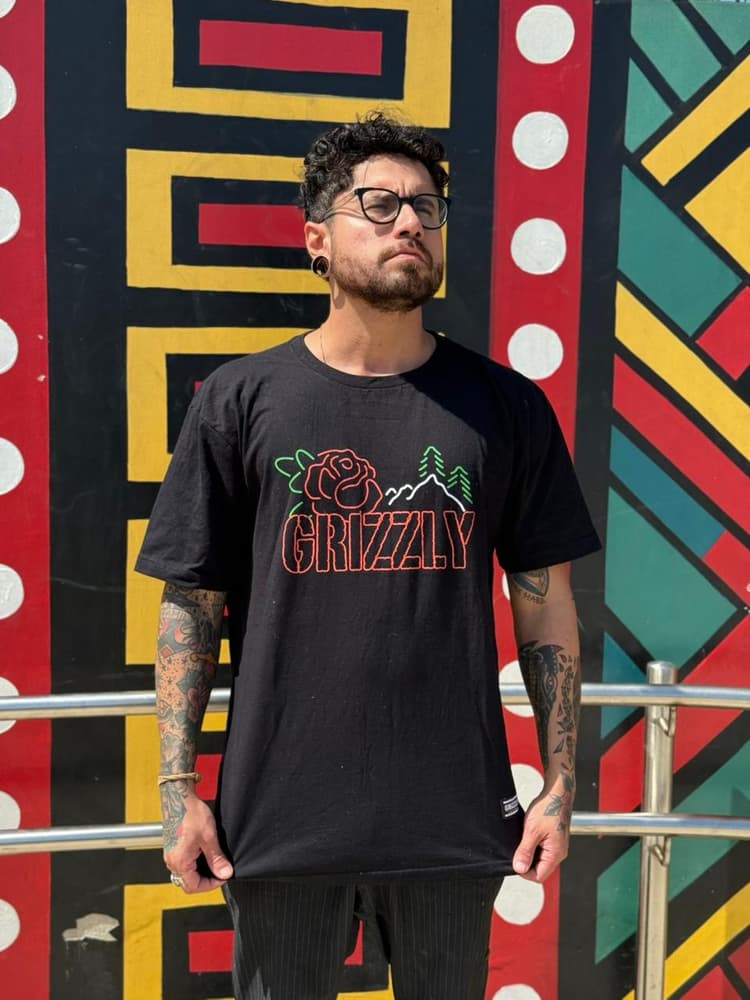Camisa Grizzly roses