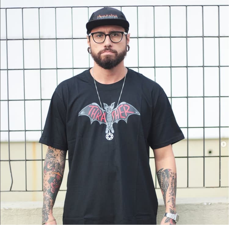 Camisa Trasher Bat
