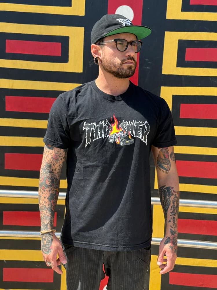 Camisa Trasher Police